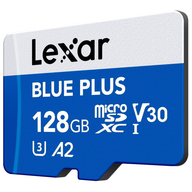 Карта пам’яті MICRO SDXC 128GB UHS-I W/A LMSBLPL128G-BNANG LEXAR