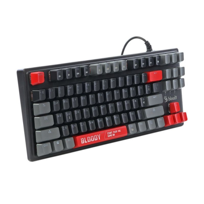 Клавіатура механічна ігрова, USB, RGB підсвічування, BLMS Red Plus Switch