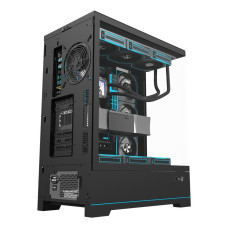 Корпус для комп'ютера DARK FLASH ATX без блока живлення DY451L PRO чорний