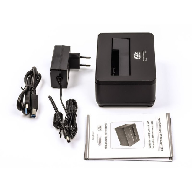 Док-станція, USB 3.0, чорний