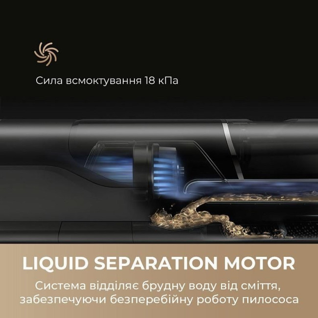 Миючий пилосос Dreame Wet & Dry Vacuum Cleaner H14 DUAL