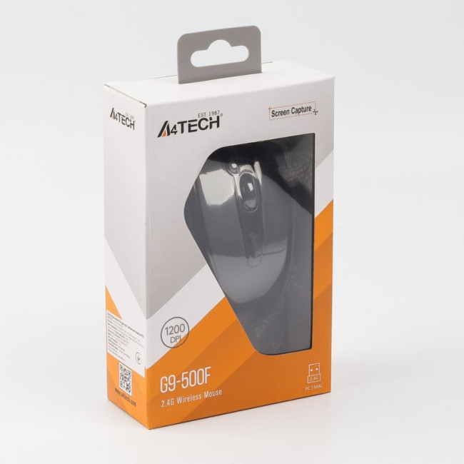 Миша бездротова USB, 1200 dpi, кнопка подвійного кліка