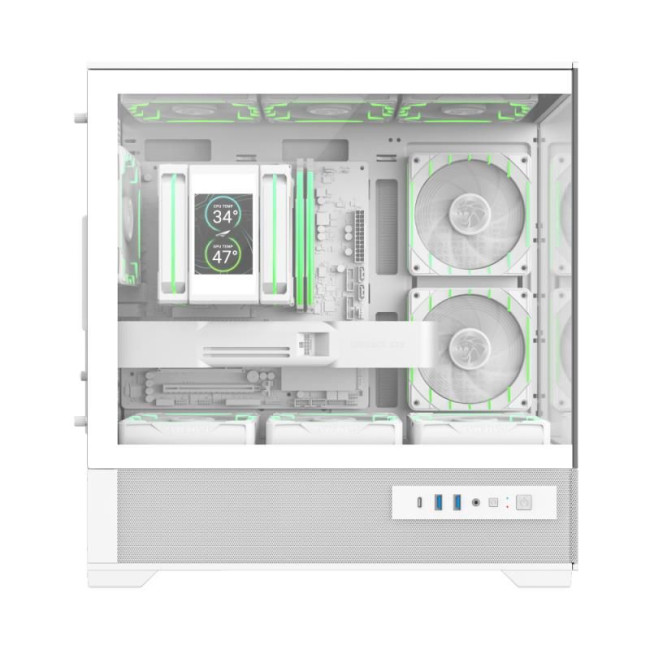 Корпус для комп'ютера MATX W/O PSU VISTA 2 MW GAMEMAX