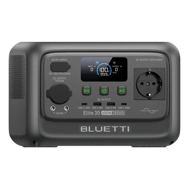 Портативна зарядна станція 600W ELITE30V2 BLUETTI