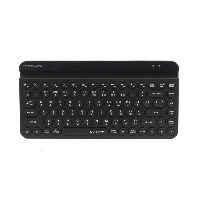 Клавіатура бездротова Fstyler, Bluetooth / 2.4 ГГц, чорний