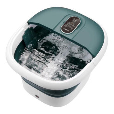 Спа-масажер NAIPO Foot Spa Massager для ніг з підігрівом, вібрацією та функцієюмасажу Шиатцу з дістанційним керуванням, колір Green; модель - NPFT-SPA02
