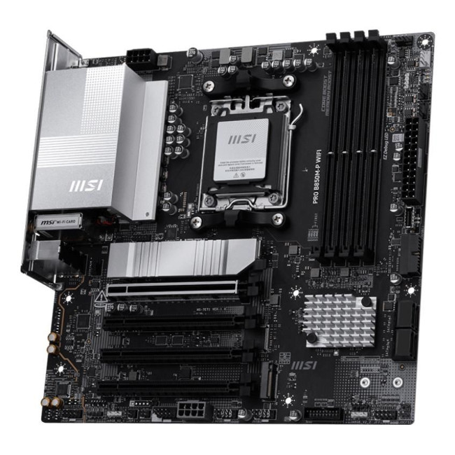Материнська плата AMD B850 SAM5 MATX PRO B850M-P WIFI MSI