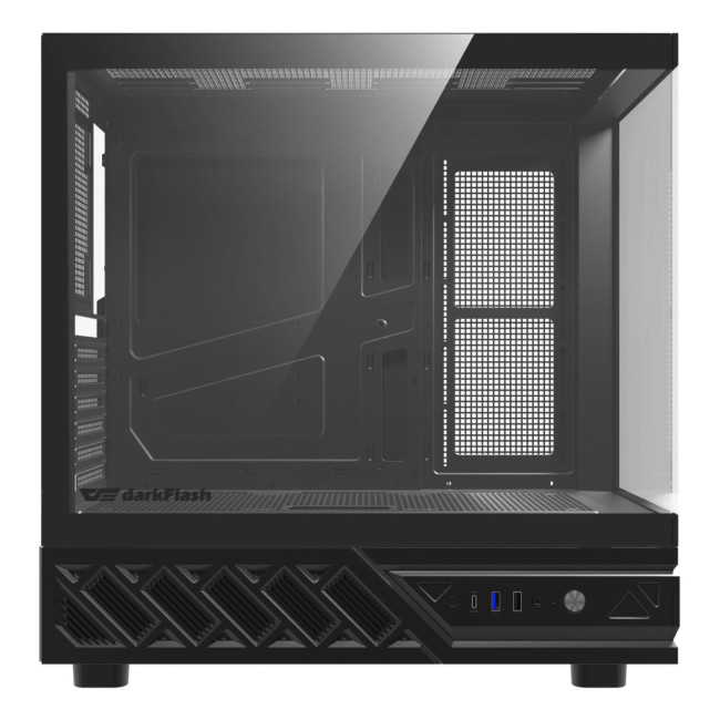 CASE MIDITOWER ATX W/O PSU/DS950V BLACK DARK FLASH
