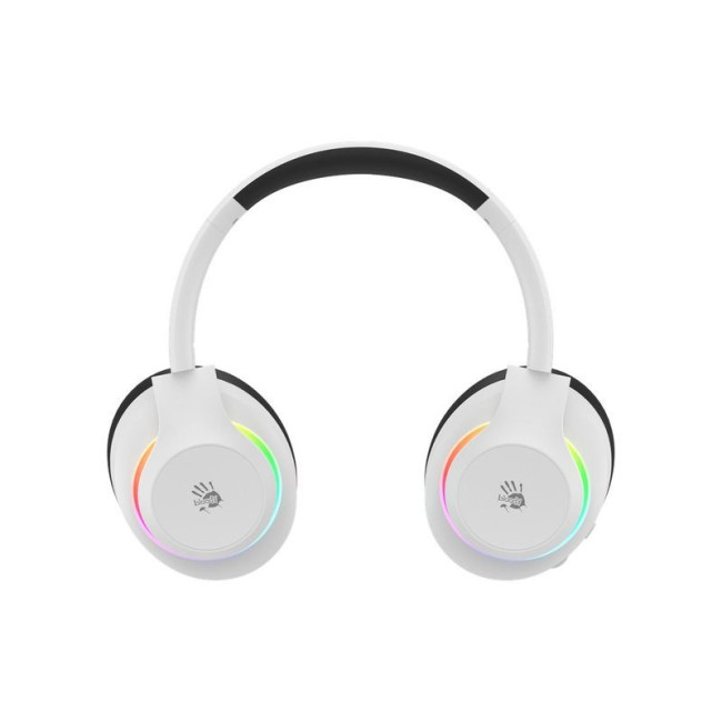 Ігрові бездротові навушники з мікрофоном, RGB підсвічування, Bluetooth + 2.4GHz + 3.5 jack