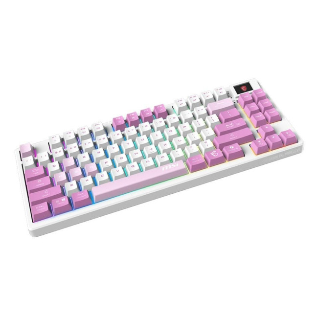 Клавіатура GAMING VIOLET UA FORGE GK600 TKL W VIOLET MSI