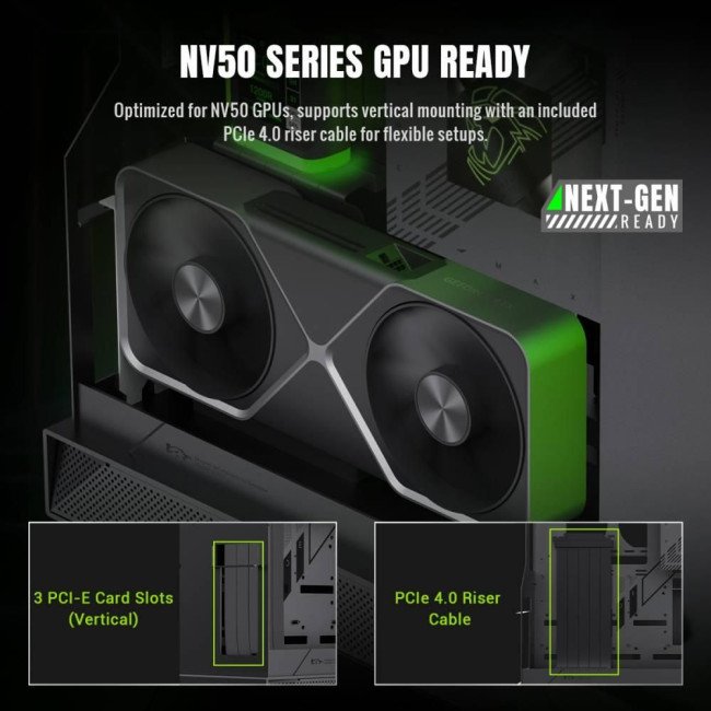 Корпус для комп'ютера ATX W/O PSU BLADE CONCEPT GAMEMAX
