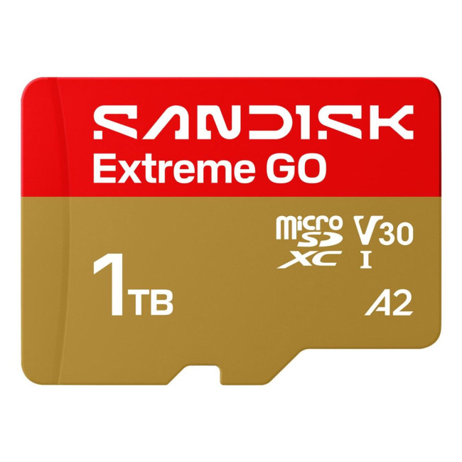 Карта пам'яті SANDISK Extreme GO SDXC 1TB UHS-I V30 A2