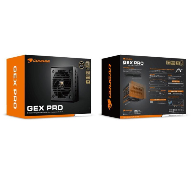 Блок живлення 850 Вт, 80 Plus Gold, Modular, 120 мм Silent Fan, 8SATA + 4PCI-E