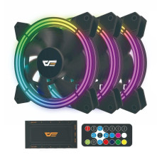 Набір із трьох вентиляторів для корпусу DARK FLASH CF11 PRO 3IN1