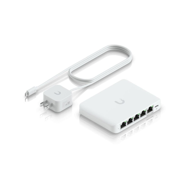 Мережевий комутатор Ethernet USW-FLEX-2.5G-5 UBIQUITI