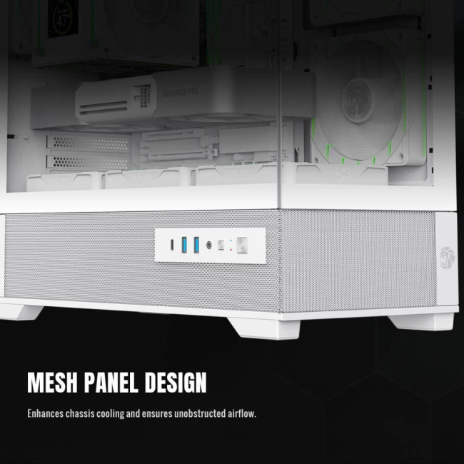 Корпус для комп'ютера MATX W/O PSU VISTA 2 MW GAMEMAX