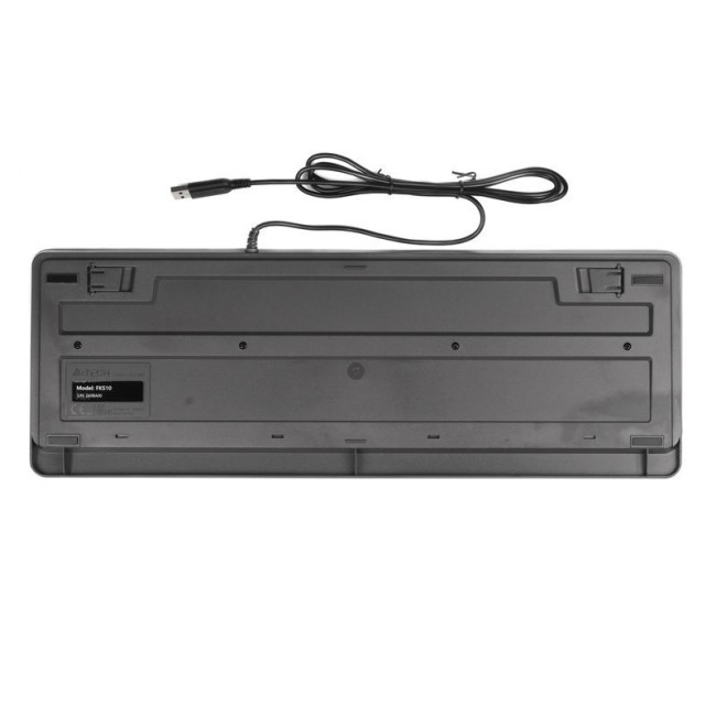 Клавіатура Fstyler Sleek MMedia Comfort, USB, сірий