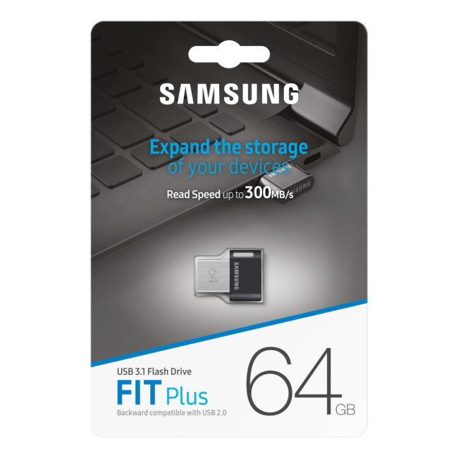 Флеш-пам'ять (накопичувач USB) USB3.1 64GB FIT PLUS MUF-64AB/APC SAMSUNG