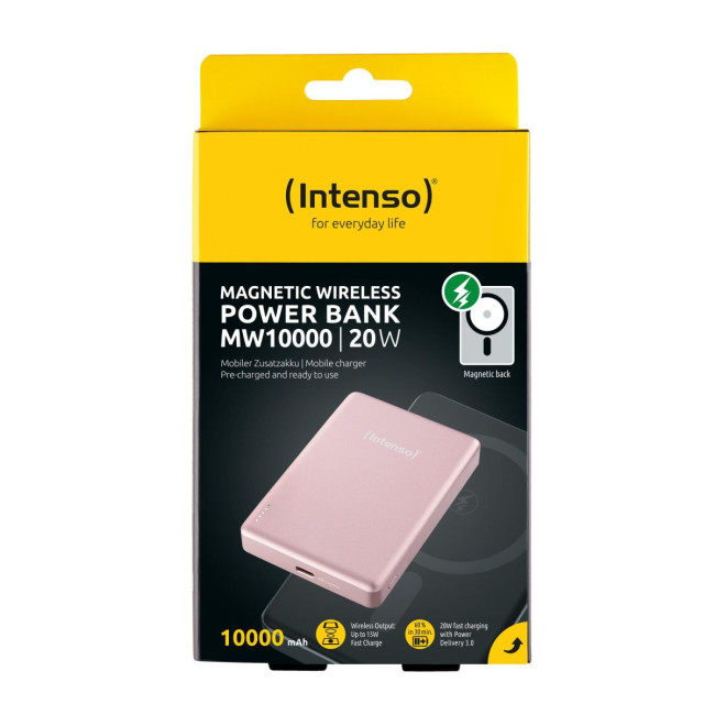 Портативний зарядний пристрій USB 10000MAH MAG ROSE MW10000 7344033 INTENSO