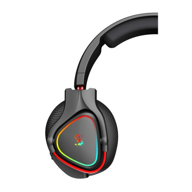 Ігрові бездротові навушники з мікрофоном, RGB, Bluetooth + 2.4GHz + 3.5 jack