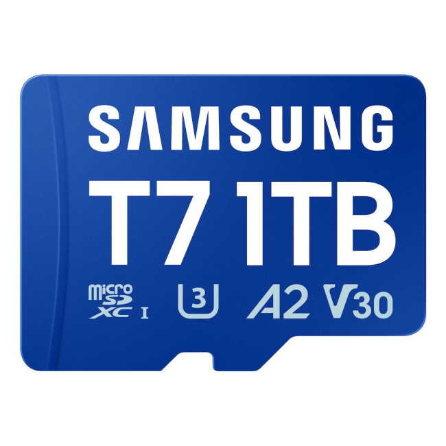 Карта пам’яті SAMSUNG MICRO SDXC T7 1TB, U3, V30, A2 до 170 Мб/с
