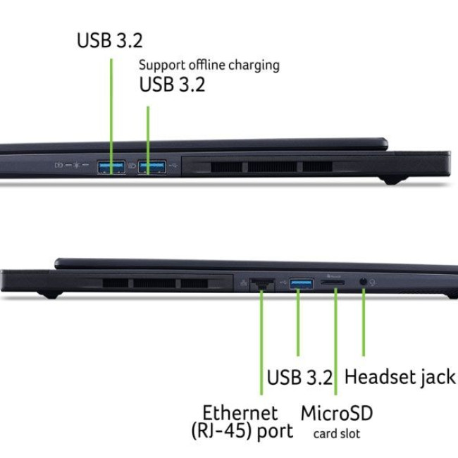 Ноутбук Acer Predator Helios Neo 16S AI PHN16S-71-74EE (NH.QZEEU.005) Abyssal Black