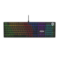 Клавіатура ігрова MSI FORGE GK320 UA Red Switches чорна