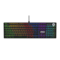 Клавіатура ігрова MSI FORGE GK320 UA Red Switches чорна