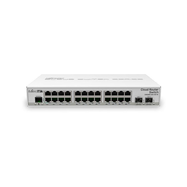 Мережевий комутатор Ethernet CRS326-24G-2S+IN MIKROTIK
