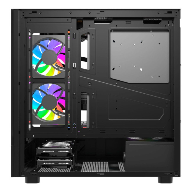 CASE MIDITOWER ATX W/O PSU/DS950V BLACK DARK FLASH