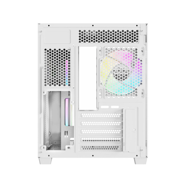 Корпус для комп'ютера MATX W/O PSU GAMMA C54 ARGB білий (GAMMA-C54-WHD300XX-GL) OCYPUS