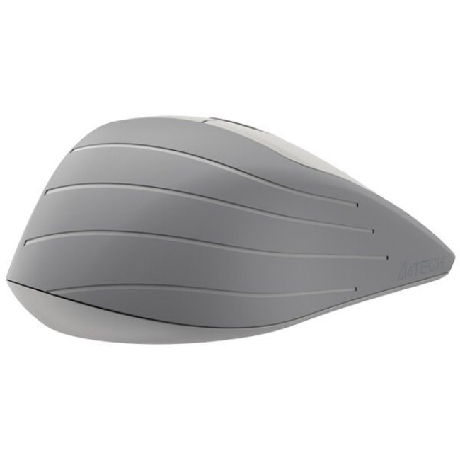 Миша бездротова Fstyler, USB, 2000 dpi, сірий + білий
