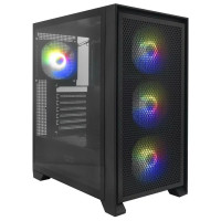 Корпус для комп'ютера DARK FLASH DRX70 MESH ATX без блока живлення, чорний