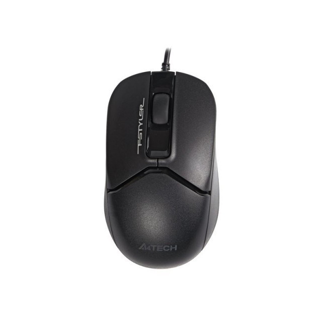 Комплект дротовий Fstyler клавіатура+миша, чорний, USB