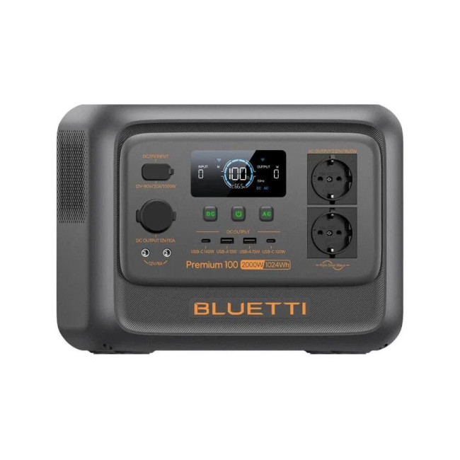 Портативна зарядна станція 2000W PREMIUM 100 V2 BLUETTI