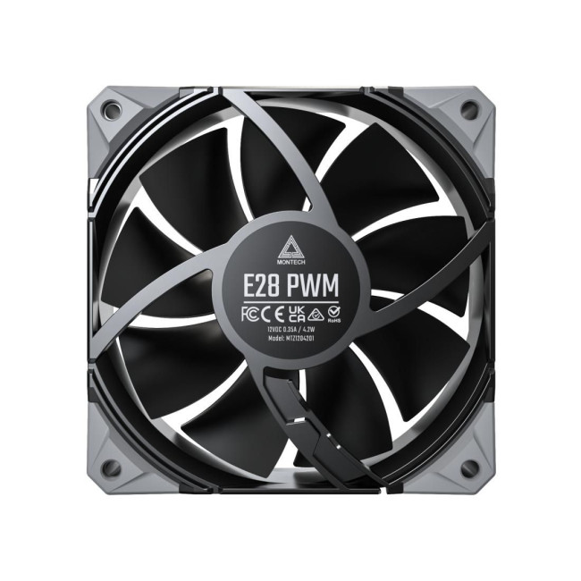 Набір із трьох вентиляторів для корпусу 120MM E28 3 PACK (B) MONTECH