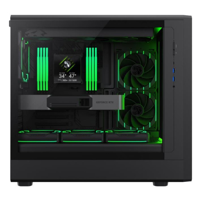 Корпус для комп'ютера ATX W/O PSU CLAW 460 BK GAMEMAX