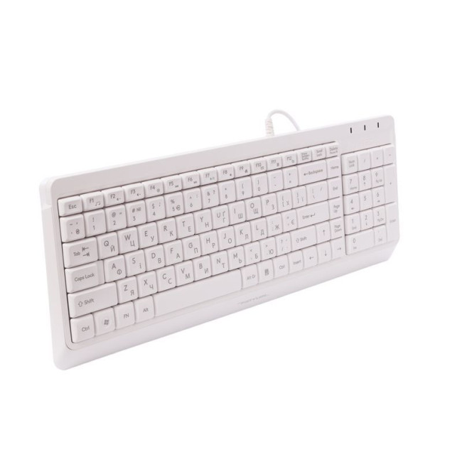 Клавіатура Fstyler Wired Keyboard USB, білий