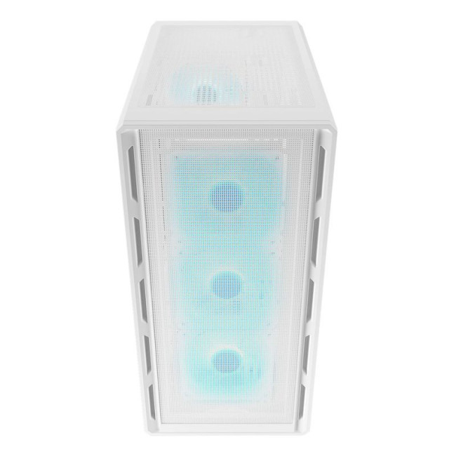 Ігровий корпус, 3*120mm ARGB, 1*120mm ARGB вентилятори передвстановлені, ATX/mATX/mini-ITX, скляне вікно