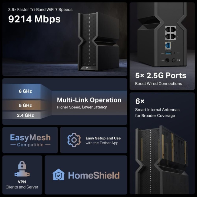 Маршрутизатор, Archer BE550 TP-LINK