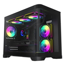 Корпус для комп'ютера MATX W/O PSU HYPE-M BK GAMEMAX