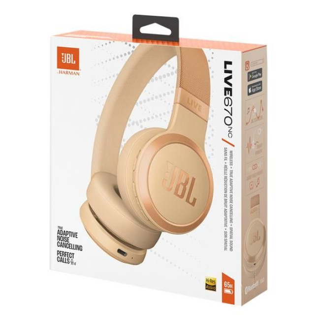 Навушники з БТ JBL JBLLIVE670NCSAT