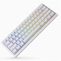 Клавіатура бездротова Ducky One X Mini(60%) магнітні перемикачі, білий