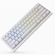 Клавіатура бездротова Ducky One X Mini(60%) магнітні перемикачі, білий