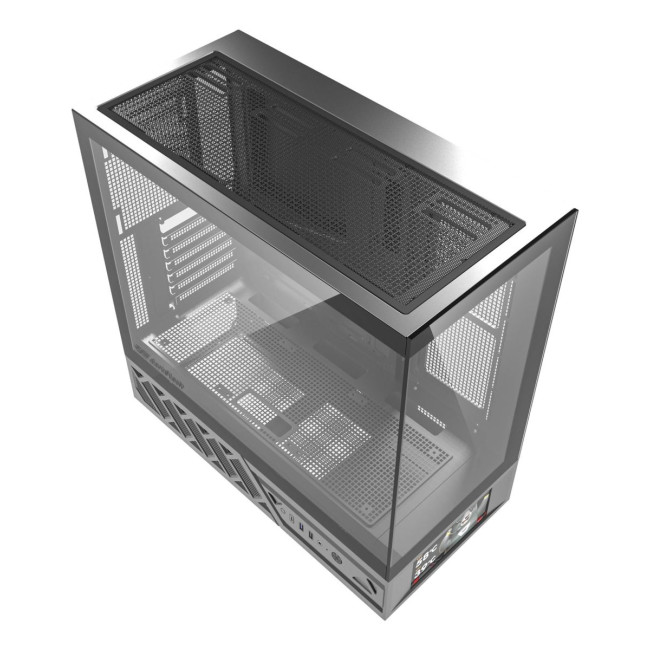 CASE MIDITOWER ATX W/O PSU/DS950V BLACK DARK FLASH