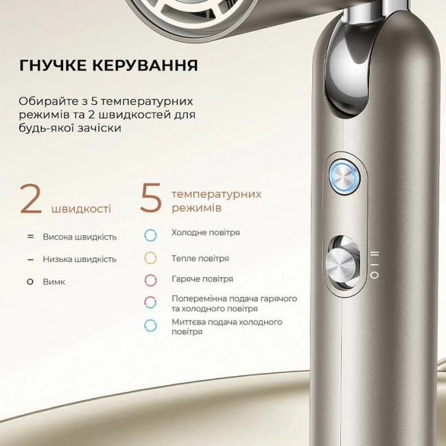 Фен-стайлер Dreame Pocket Titanium AHD51-TI