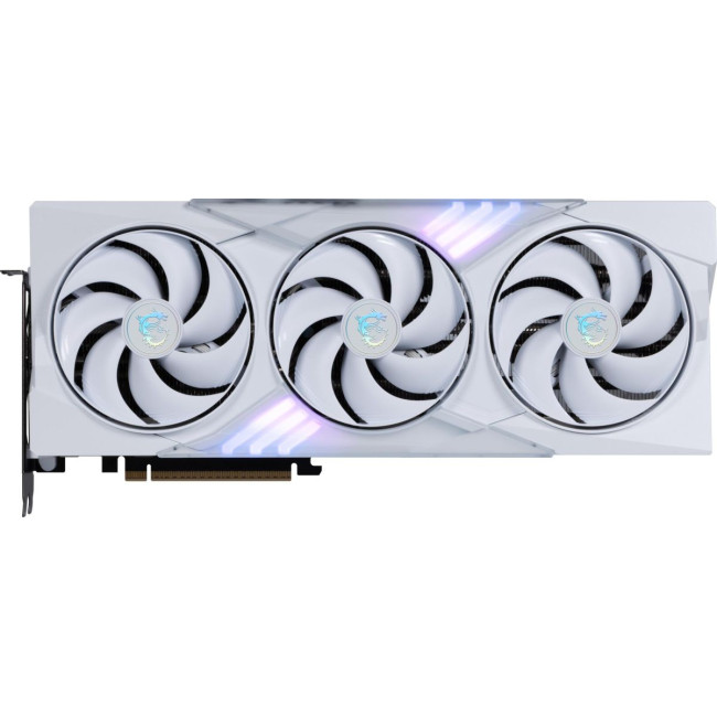 Відеокарта PCIE16 RTX5080 16GB GDDR7 5080 16G GAM TRIO OC WHITE MSI