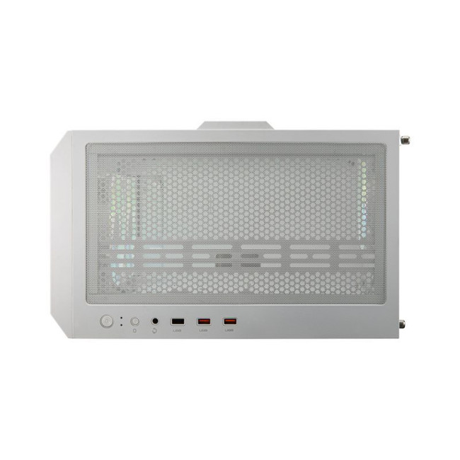 Ігровий корпус, 2*140mm ARGB, 1*120mm ARGB вентилятори передвстановлені, ATX/mATX/mini-ITX, скляне вікно