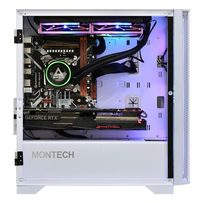 Корпус MATX W/O PSU AIR 100 ARGB (W) MONTECH