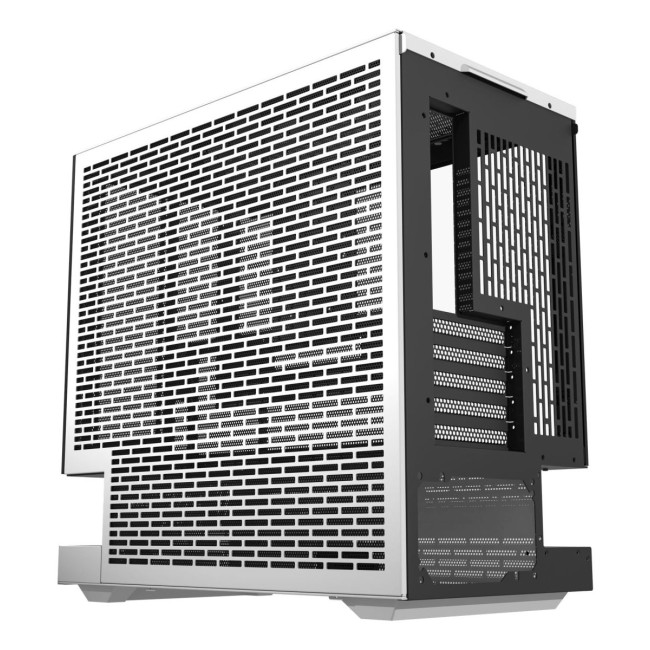 CASE MINITOWER MATX W/O PSU/F1 WHITE DARK FLASH